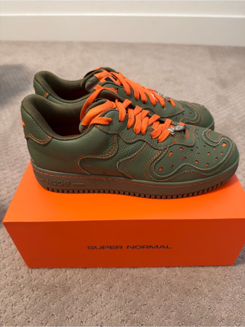 NEW! MSCHF Super Normal
Friends and Family Deer Hunter shoes - 7M/7Y/8.5W
